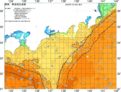 関東・東海海況速報/広域(2020/01/10)