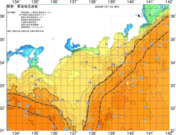 関東・東海海況速報/広域(2020/01/11)