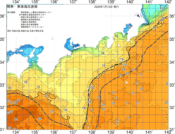 関東・東海海況速報/広域(2020/01/13)