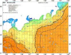 関東・東海海況速報/広域(2020/01/17)