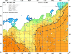 関東・東海海況速報/広域(2020/01/18)
