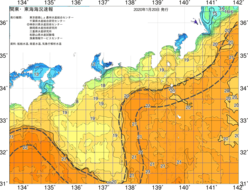 関東・東海海況速報/広域(2020/01/20)
