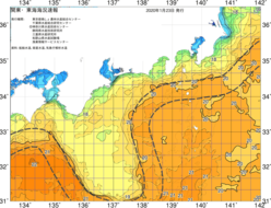関東・東海海況速報/広域(2020/01/23)
