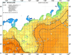 関東・東海海況速報/広域(2020/01/25)