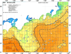 関東・東海海況速報/広域(2020/01/26)