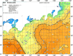 関東・東海海況速報/広域(2020/01/28)