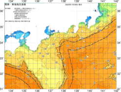 関東・東海海況速報/広域(2020/01/30)