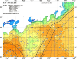 関東・東海海況速報/広域(2020/02/19)