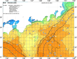 関東・東海海況速報/広域(2020/02/21)