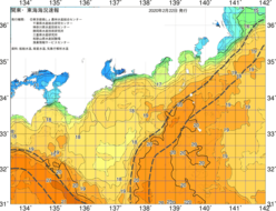 関東・東海海況速報/広域(2020/02/22)