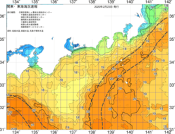 関東・東海海況速報/広域(2020/02/23)
