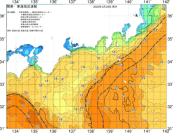 関東・東海海況速報/広域(2020/02/24)