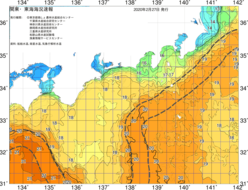 関東・東海海況速報/広域(2020/02/27)