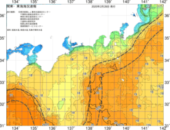関東・東海海況速報/広域(2020/02/28)