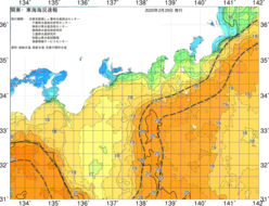 関東・東海海況速報/広域(2020/02/29)