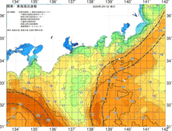 関東・東海海況速報/広域(2020/03/01)