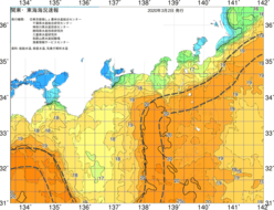 関東・東海海況速報/広域(2020/03/02)