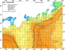 関東・東海海況速報/広域(2020/03/03)