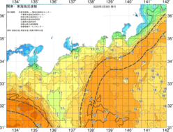関東・東海海況速報/広域(2020/03/08)