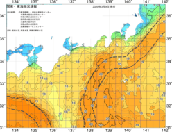関東・東海海況速報/広域(2020/03/09)