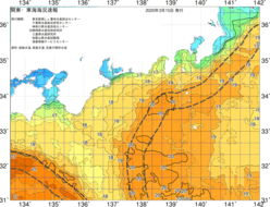 関東・東海海況速報/広域(2020/03/15)