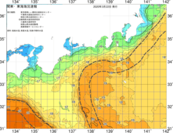 関東・東海海況速報/広域(2020/03/22)