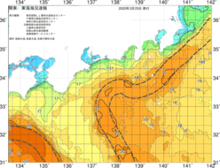 関東・東海海況速報/広域(2020/03/25)