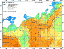 関東・東海海況速報/広域(2020/04/09)
