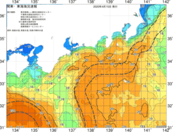 関東・東海海況速報/広域(2020/04/15)