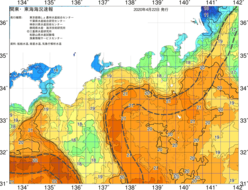 関東・東海海況速報/広域(2020/04/22)