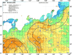 関東・東海海況速報/広域(2020/06/03)