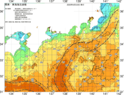 関東・東海海況速報/広域(2020/06/22)