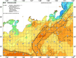 関東・東海海況速報/広域(2020/06/25)