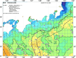 関東・東海海況速報/広域(2020/07/01)