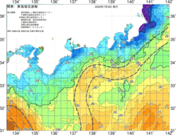関東・東海海況速報/広域(2020/07/09)