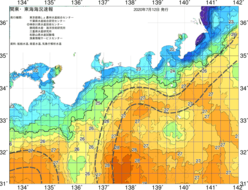 関東・東海海況速報/広域(2020/07/12)