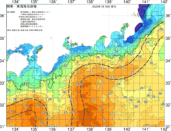 関東・東海海況速報/広域(2020/07/16)