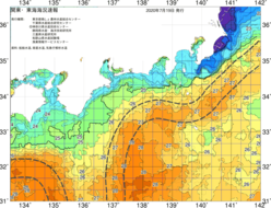 関東・東海海況速報/広域(2020/07/19)