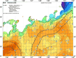 関東・東海海況速報/広域(2020/07/21)