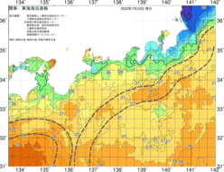 関東・東海海況速報/広域(2020/07/23)