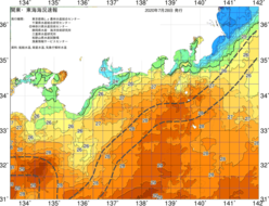 関東・東海海況速報/広域(2020/07/28)
