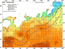 関東・東海海況速報/広域(2020/07/31)