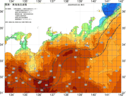 関東・東海海況速報/広域(2020/08/03)