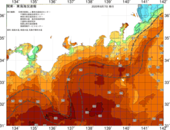 関東・東海海況速報/広域(2020/08/07)