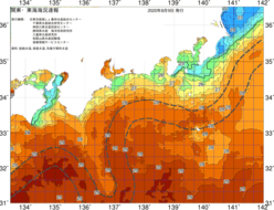 関東・東海海況速報/広域(2020/08/09)