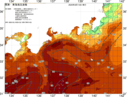 関東・東海海況速報/広域(2020/08/13)