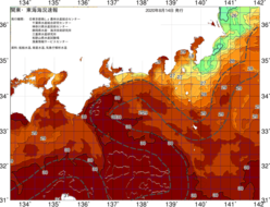 関東・東海海況速報/広域(2020/08/14)