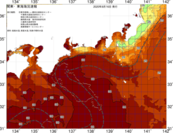 関東・東海海況速報/広域(2020/08/16)