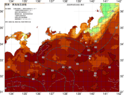 関東・東海海況速報/広域(2020/08/20)