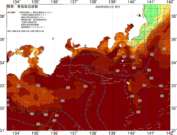 関東・東海海況速報/広域(2020/08/21)